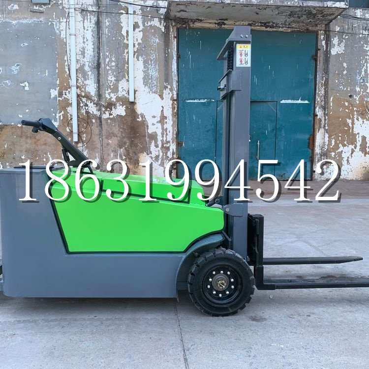 古蔺县小型电动叉车1吨2吨步行站驾式电瓶堆高充电装卸车液压升降车铲车